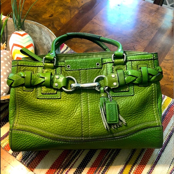 👒👒👒Coach👒👒👒Braided Bag👒👒👒 - Picture 1 of 16